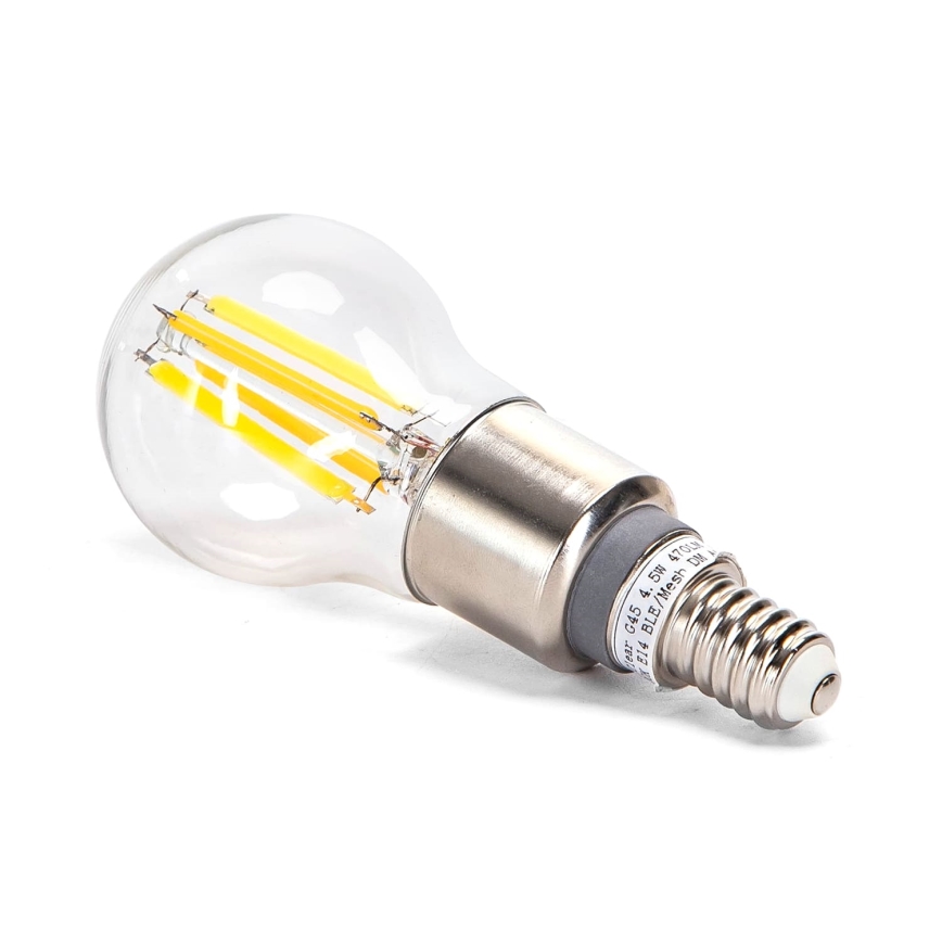 LED Stmívatelná žárovka FILAMENT MESH Smart G45 E14/4,5W/230V 2700-6500K - Aigostar