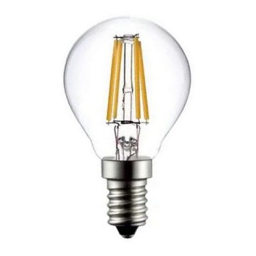 LED Žárovka FILAMENT G45 E14/4W/230V 3000K