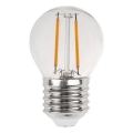 LED Žárovka FILAMENT G45 E27/2W/230V 3000K