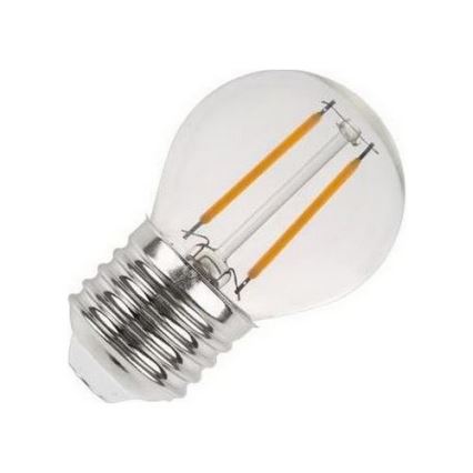 LED Žárovka FILAMENT G45 E27/2W/230V 3000K