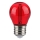 LED Žárovka FILAMENT G45 E27/2W/230V červená