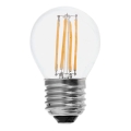 LED Žárovka FILAMENT G45 E27/6W/230V 6500K