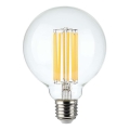 LED Žárovka FILAMENT G95 E27/6W/230V 3000K