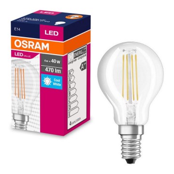 LED Žárovka FILAMENT P40 E14/4W/230V 4000K - Osram