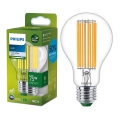 LED Žárovka FILAMENT Philips A60 E27/5,2W/230V 4000K