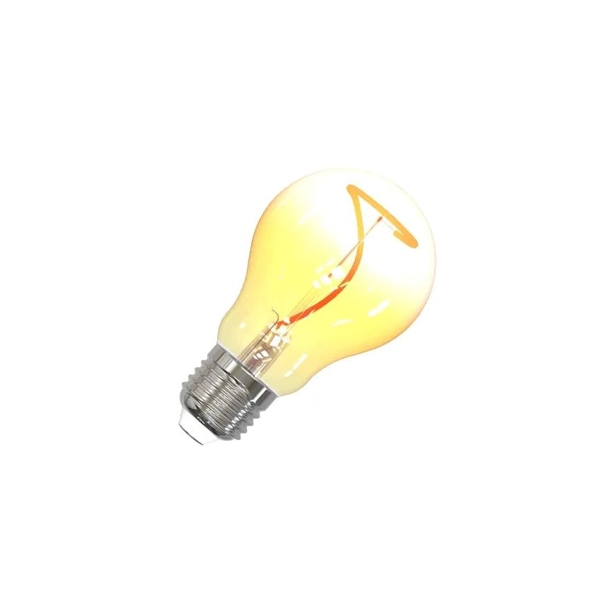 LED Žárovka FILAMENT SHAPE A60 E27/4W/230V 1800K žlutá
