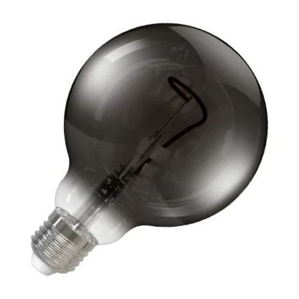 LED Žárovka FILAMENT SHAPE G95 E27/4W/230V 1800K kouřová