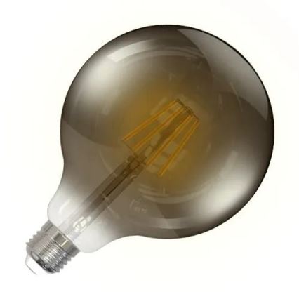 LED Žárovka FILAMENT SMOKE G125 E27/4W/230V 2000K