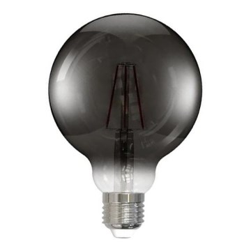 LED Žárovka FILAMENT SMOKE G95 E27/4W/230V 2000K