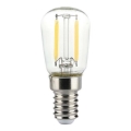 LED Žárovka FILAMENT ST26 E14/2W/230V 6500K