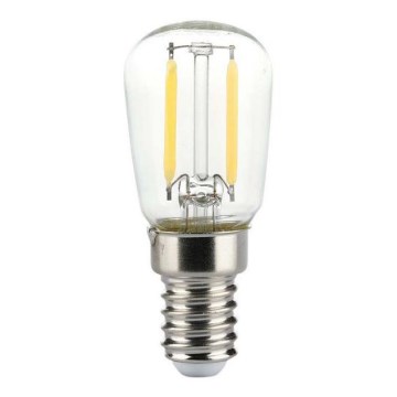 LED Žárovka FILAMENT ST26 E14/2W/230V 6500K