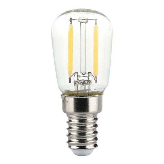LED Žárovka FILAMENT ST26 E14/2W/230V 6500K