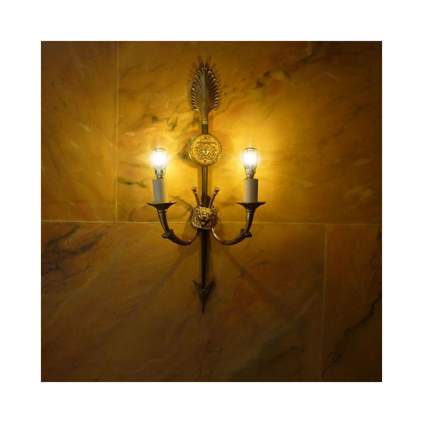 LED Žárovka FILAMENT ST26 E14/2W/230V 6500K