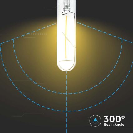 LED Žárovka FILAMENT T30 E27/2W/230V 3000K