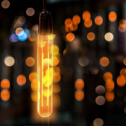 LED Žárovka FILAMENT T30 E27/6W/230V 2200K