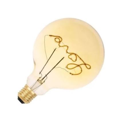 LED Žárovka FILAMENT VINTAGE LOVE G125 E27/2W/230V 2000K