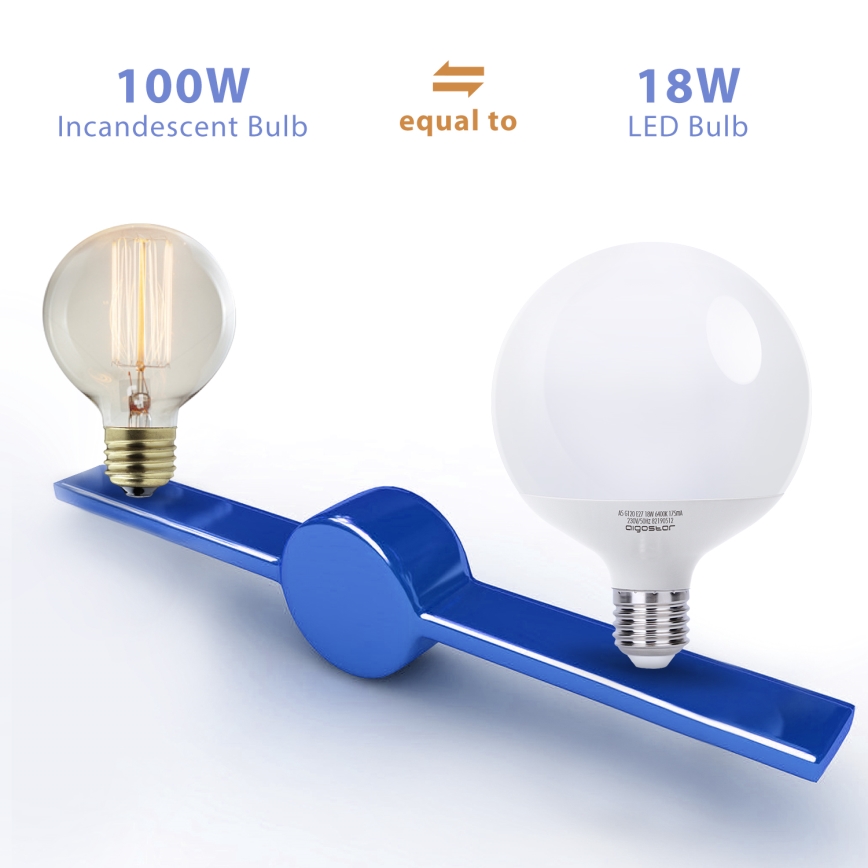 LED Žárovka G120 E27/18W/230V 6500K - Aigostar