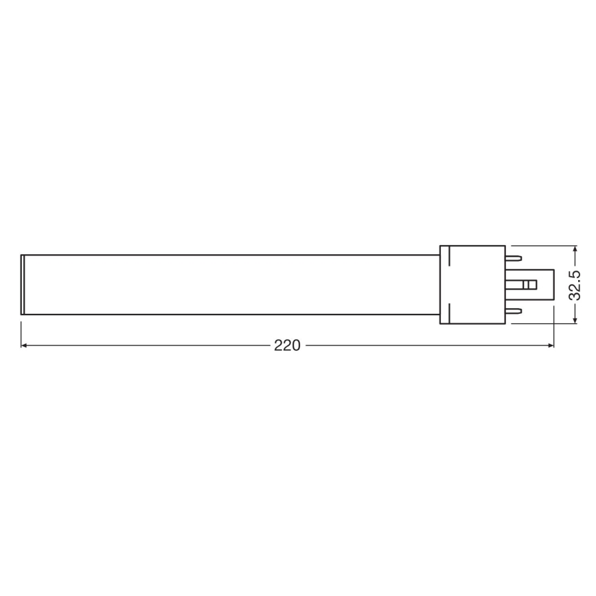 LED Žárovka G23/6W/230V 4000K - Osram