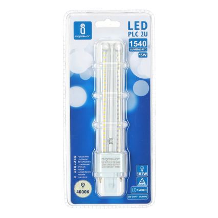 LED Žárovka G24D-3/15W/230V 4000K - Aigostar