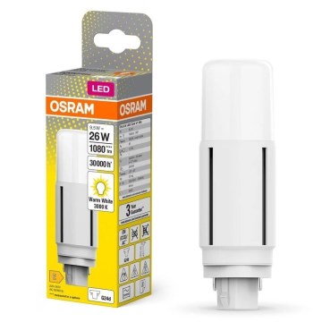 LED Žárovka G24d/9,5W/230V 3000K - Osram