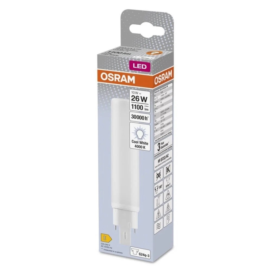 LED Žárovka G24q-3/10W/230V 4000K - Osram