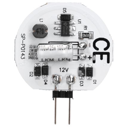 LED Žárovka G4/2,5W/12V 3000K - Aigostar