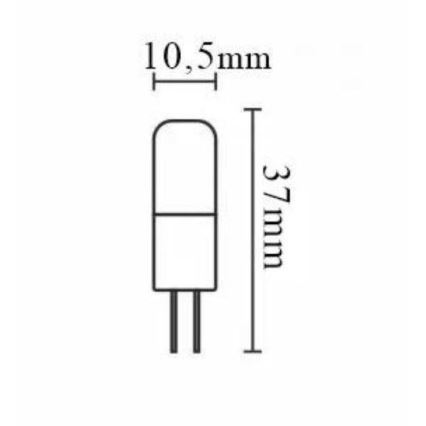 LED Žárovka G4/2W/12V 4000K