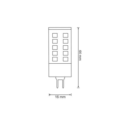 LED Žárovka G4/3W/12V 6500K