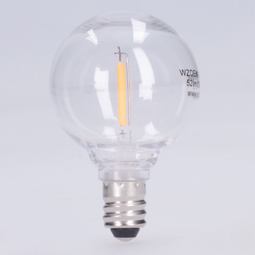LED Žárovka G40 E12/0,6W/24V 3000K - Brilagi