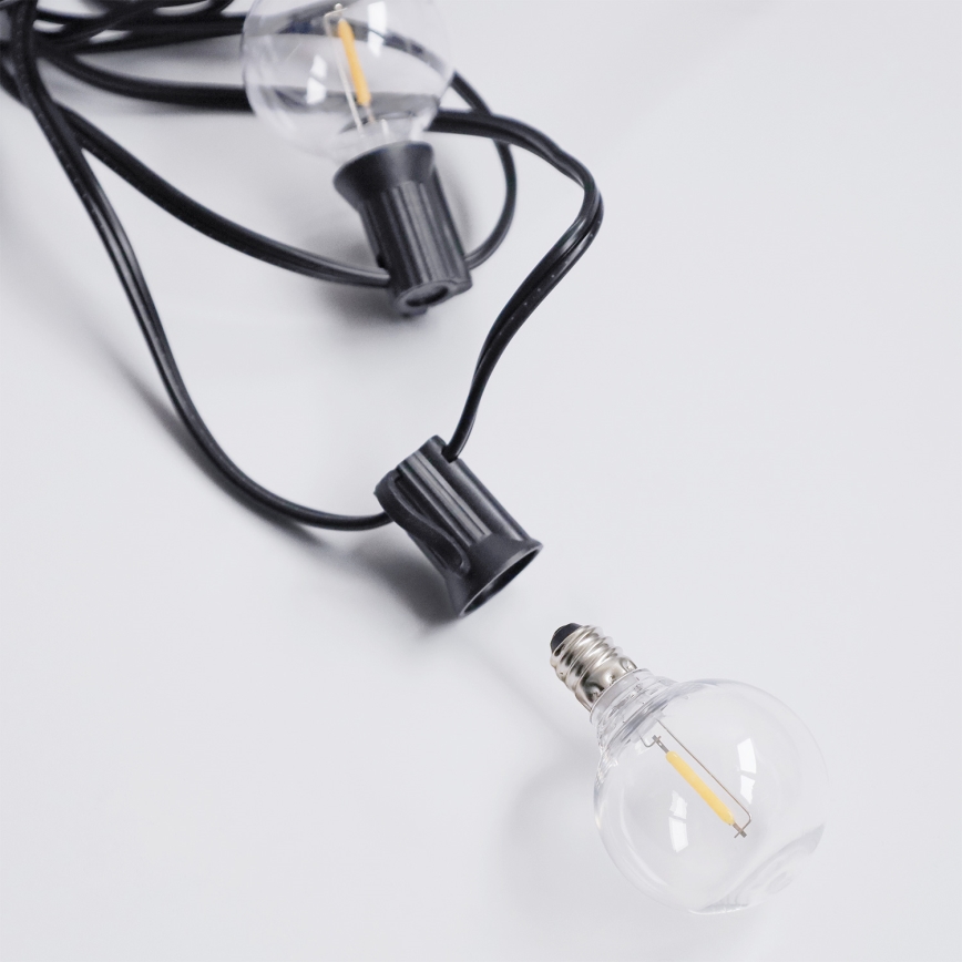 LED Žárovka G40 E12/0,6W/24V 6000K - Brilagi