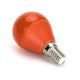 LED Žárovka G45 E14/4W/230V oranžová - Aigostar