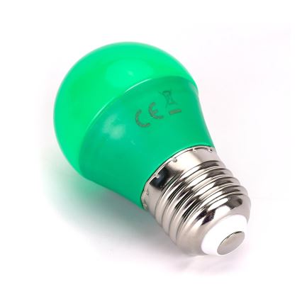 LED Žárovka G45 E27/4W/230V zelená - Aigostar
