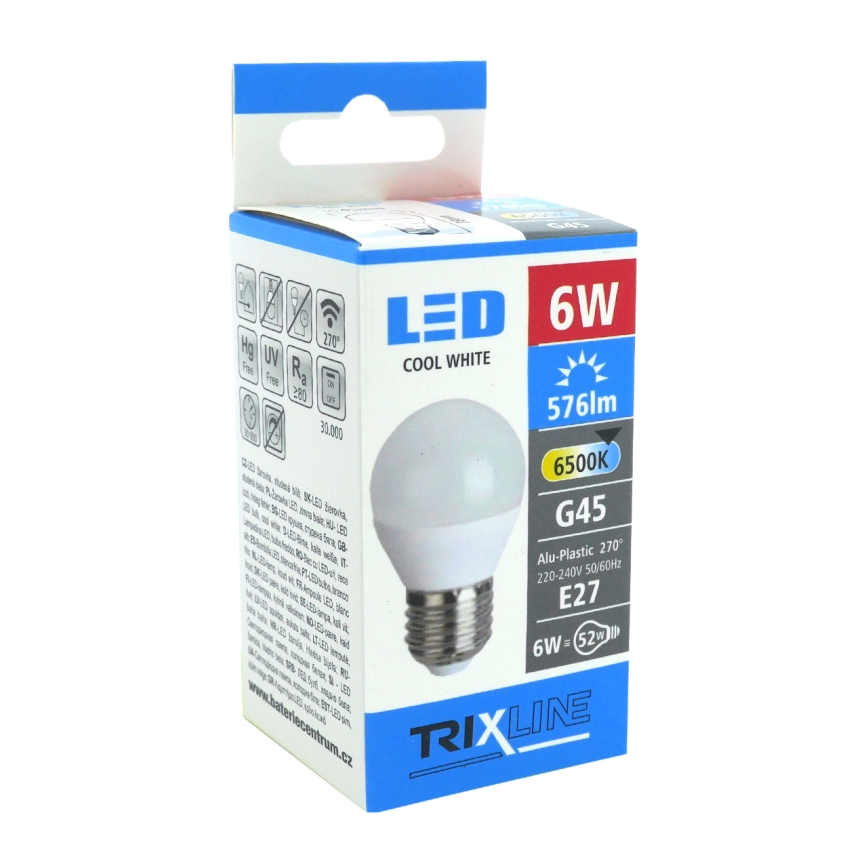 LED Žárovka E27/6W/230V