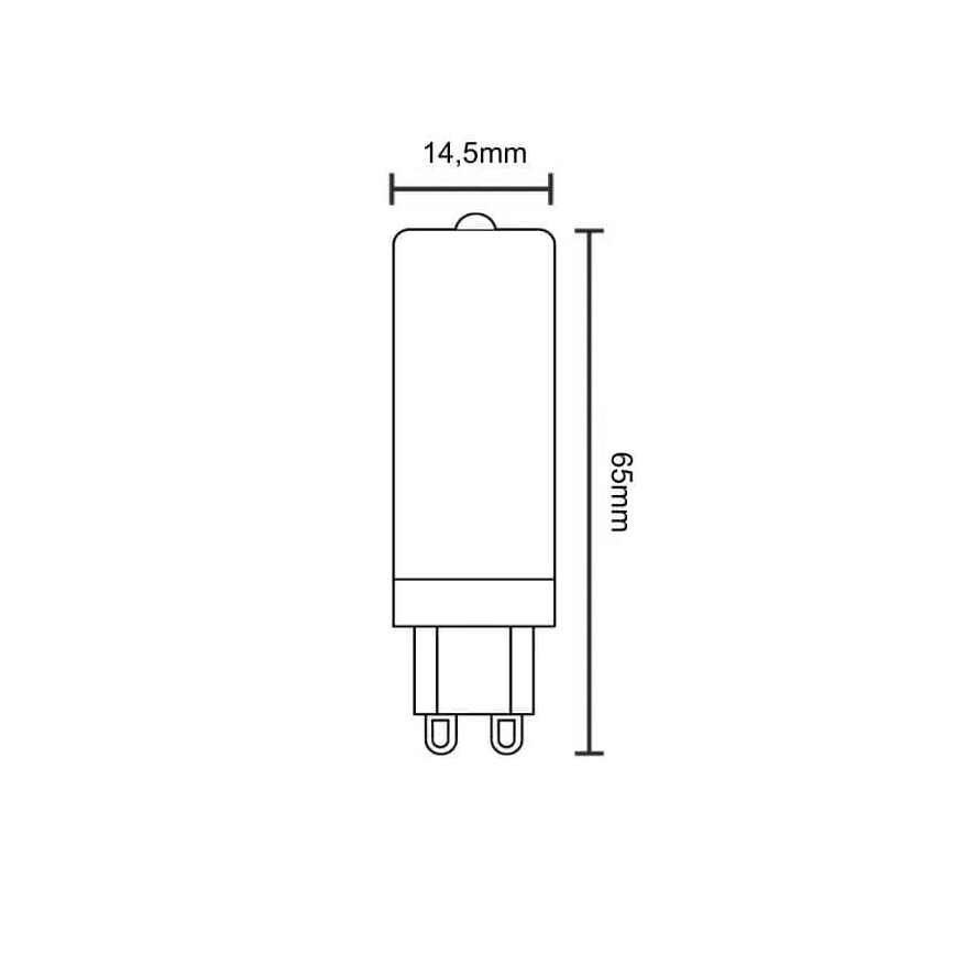 LED Žárovka G9/4W/230V 2800K