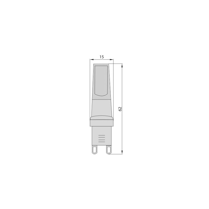 LED žárovka G9/4W/230V 3000K