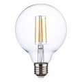 LED Žárovka G95 E27/6,5W/230V 2700K