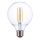 LED Žárovka G95 E27/6,5W/230V 2700K