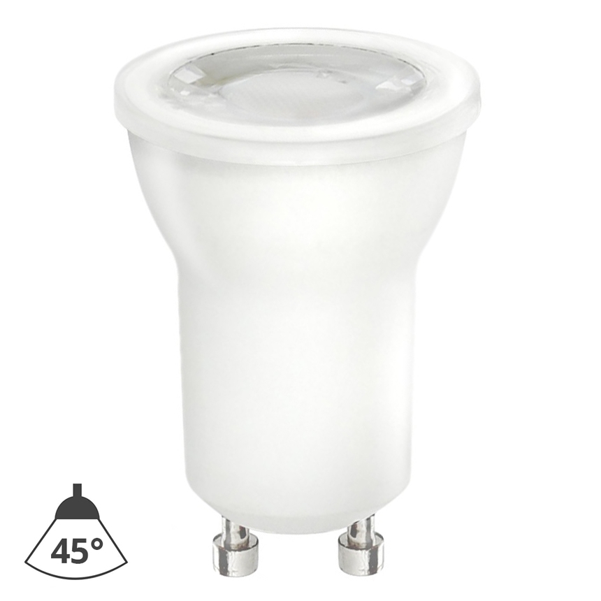 LED Žárovka GU10-MR11/2W/230V 3000K 45° bílá