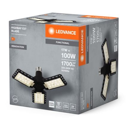 LED Žárovka HIGHBAY E27/17W/230V 4000K - Ledvance