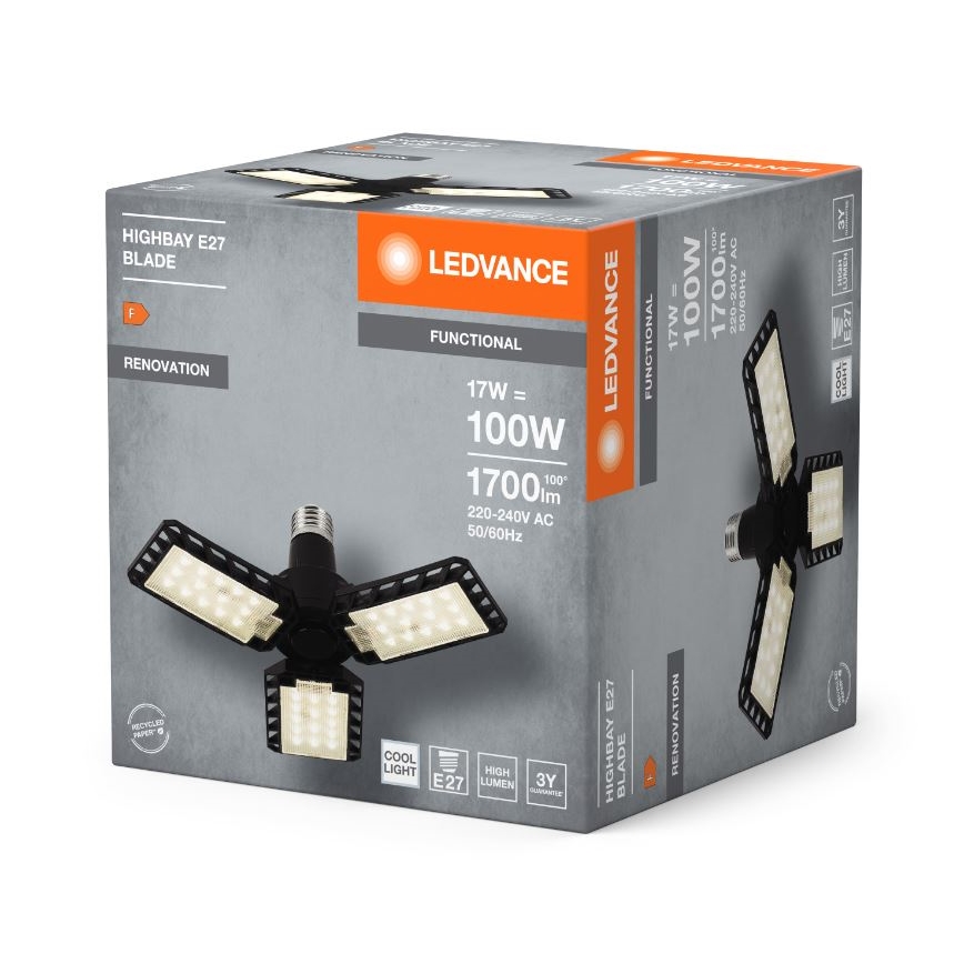 LED Žárovka HIGHBAY E27/17W/230V 4000K - Ledvance