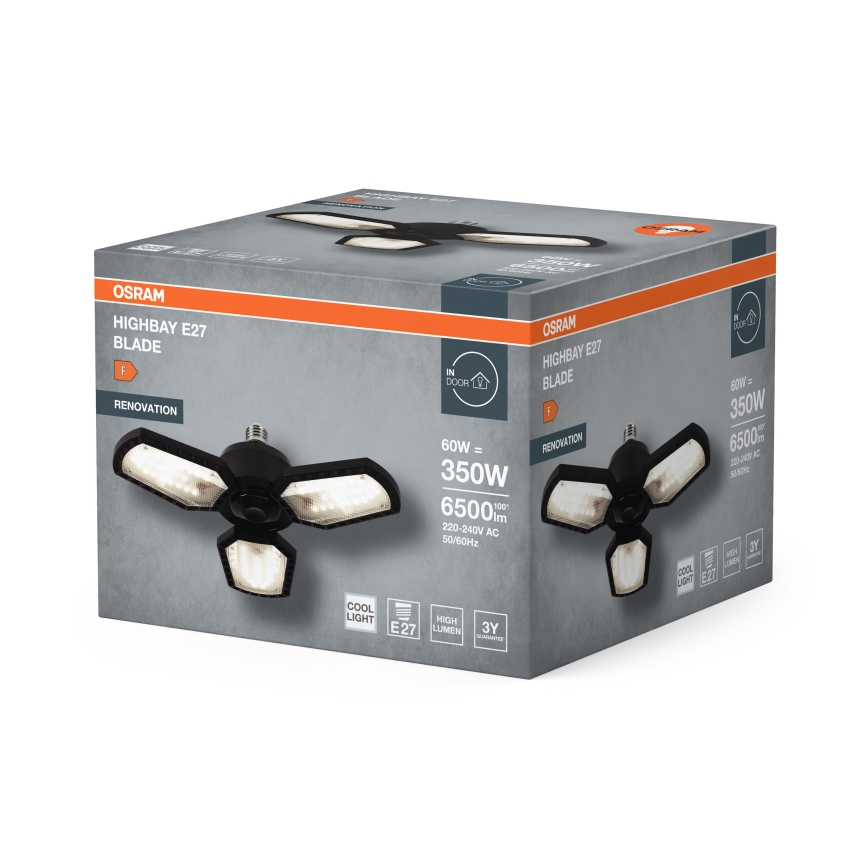 LED Žárovka HIGHBAY E27/60W/230V 4000K - Osram