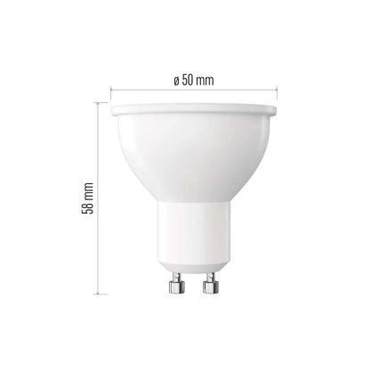 LED Žárovka MR16 GU10/7W/230V 4000K