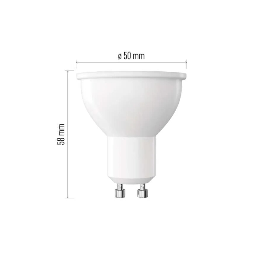 LED Žárovka MR16 GU10/7W/230V 4000K