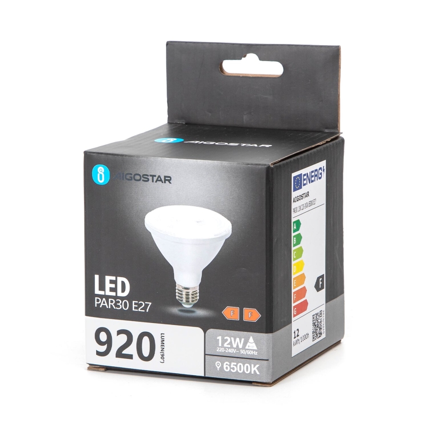 LED Žárovka PAR30 E27/12W/230V 6500K - Aigostar