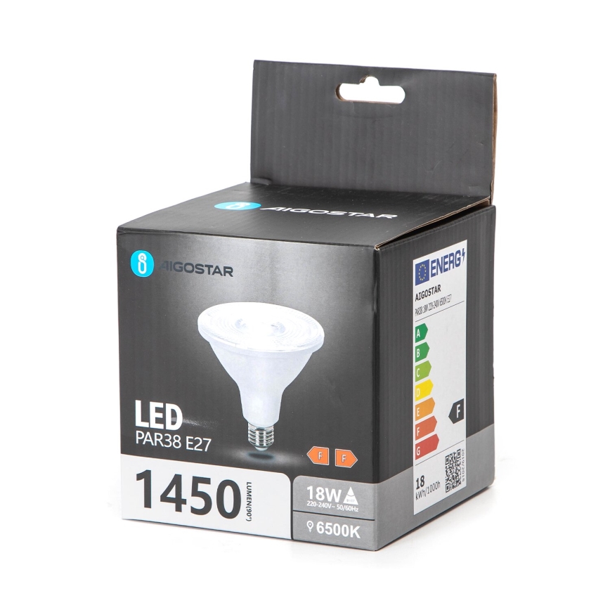 LED Žárovka PAR38 E27/18W/230V 6500K - Aigostar