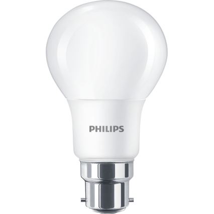 LED Žárovka Philips A60 B22/7,5W/230V 4000K