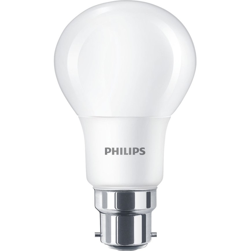 LED Žárovka Philips A60 B22/7,5W/230V 4000K