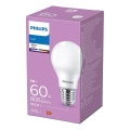 LED Žárovka Philips A60 E27/8W/230V 3000K