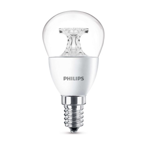 LED žárovka Philips E14/5,5W/230V - LUSTER čirá