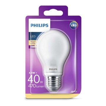LED Žárovka Philips E27/4,5W/230V LED Žárovka Philips E27/4,5W/230V